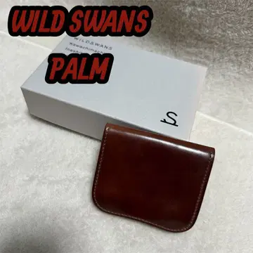 [ WILDSWANS ] 인기 PALM 쉘 코도반 #4 지갑