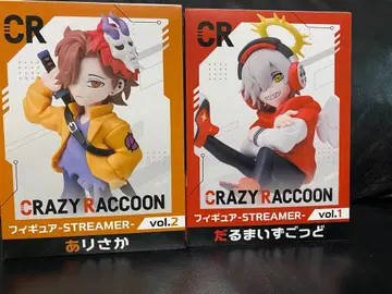 CRAZY RACCOON 달마이즈고트 아리사카 피규어 CR
