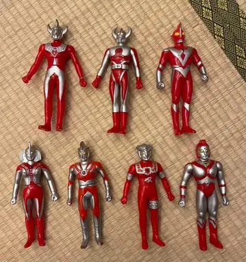 울트라맨 피규어 7체 세트 일본제 츠부라야 프로덕션 15~17cm