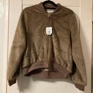 FENNEL 자켓 브라운 복슬복슬 퍼 새상품