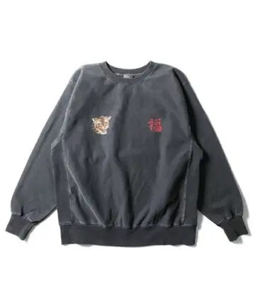 휴스턴 피그먼트 리버스 맨투맨 XL