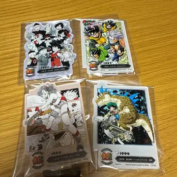 드래곤볼 아크릴 스탠드 4개 세트