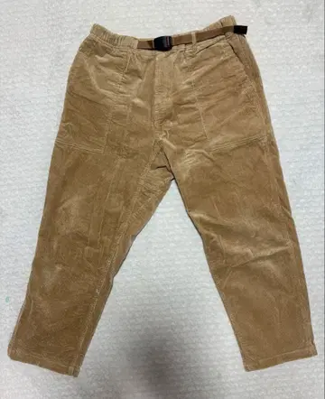 그라미치 루즈 테이퍼드 팬츠 코듀로이