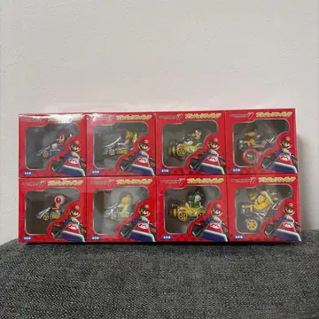 [ 새상품*미개봉 ] 마리오 카트 7 풀백 피규어 8종 컴플리트
