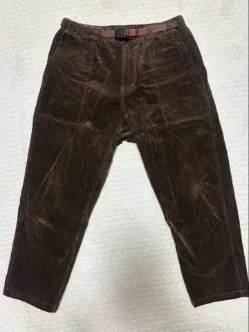 그라미치 루즈 테이퍼드 팬츠 코듀로이