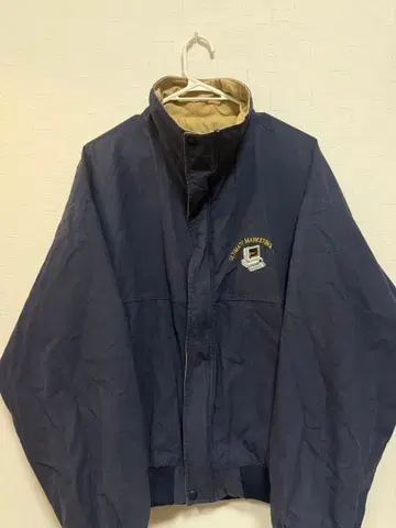 [ 구제 의류 ] 자켓 네이비 자수 로고