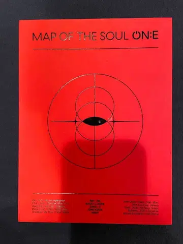 BTS MAP OF THE SOUL ONE DVD 3장 세트