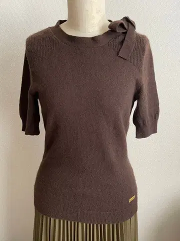 트루사르디 반팔 니트