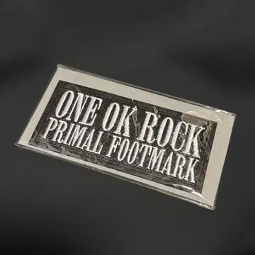 ONE OK ROCK 프라이멀 풋마크 특전 자수 패치
