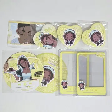 에이리언 스테이지 현아 캔뱃지 코스터 포토 카드 데코 케이스