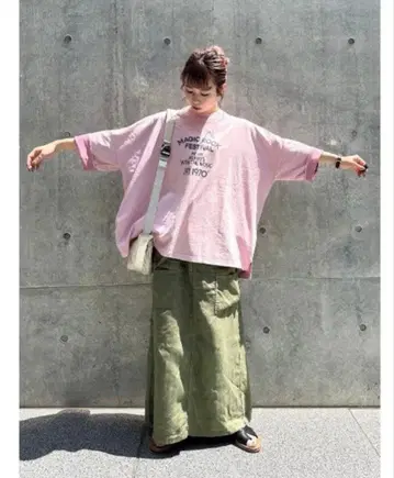 니코앤드 오버 사이즈 T셔츠