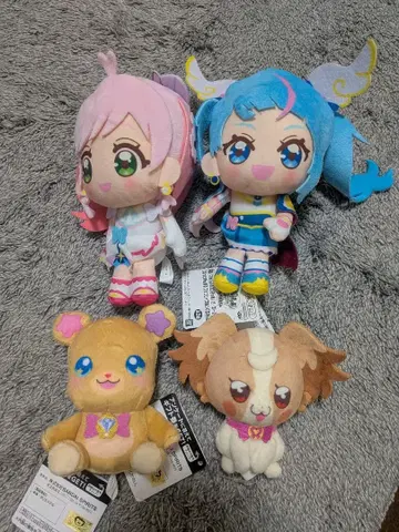 프리큐어 코롯토 만마루 페이스 봉제 인형