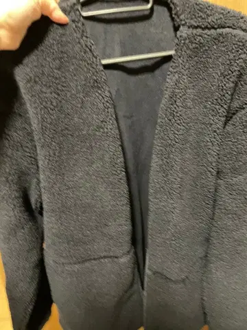 빅 사이즈 MUJI XXL 플리스 자켓 파자마