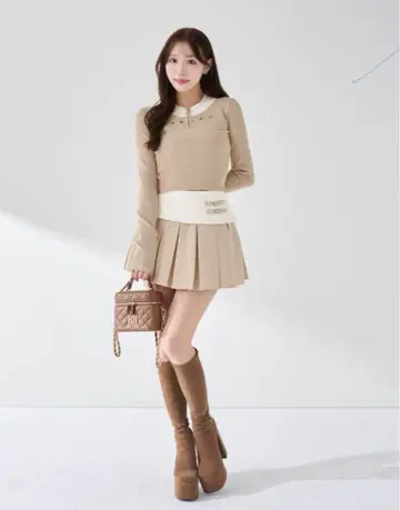 다리치 니트 셋업