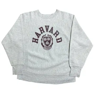 80s Champion 리버스 위브 HARVARD 트리코 태그