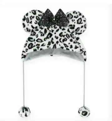 디즈니 리조트 레오파드 무늬 팬 캡
