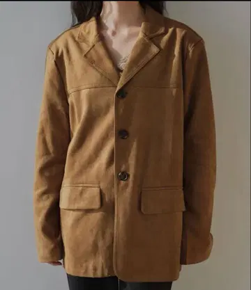 Geeong loose suede jacket