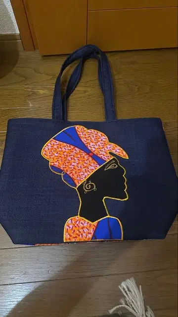 아프리칸 프린트 토트백