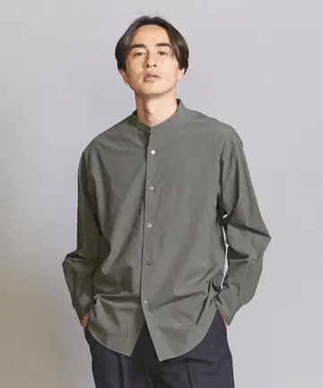 BEAUTY&YOUTH UNITED ARROWS 그레이 긴팔 셔츠