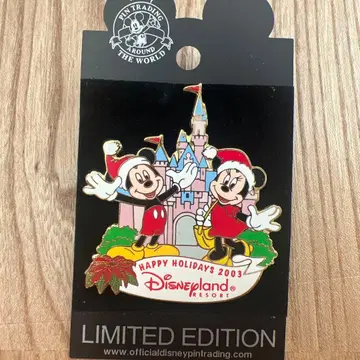 디즈니 wdw happy holiday 2003 미키 미니 핀