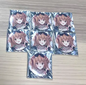 아마이로 쇼콜라 3 콜라보 카페 캔뱃지 아마미야 미쿠리 7개