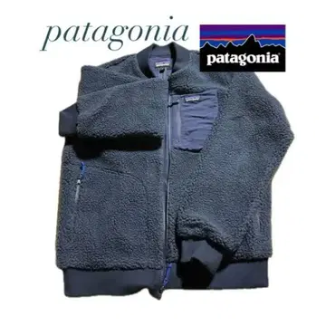 patagonia 플리스 자켓 M 사이즈 다크 블루