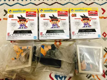 제일복권 드래곤볼 만화 스트럭처 3개 세트