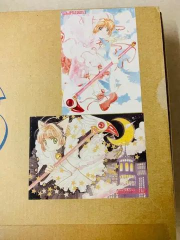 CLAMP 카드캡터 사쿠라 거대 원화 포스터 2매 세트 1998