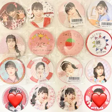 초도키메키 선전부 사카이 히토카 조장 복권 캔뱃지