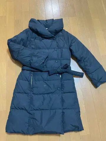 SHIPS 네이비 롱 다운 자켓 M