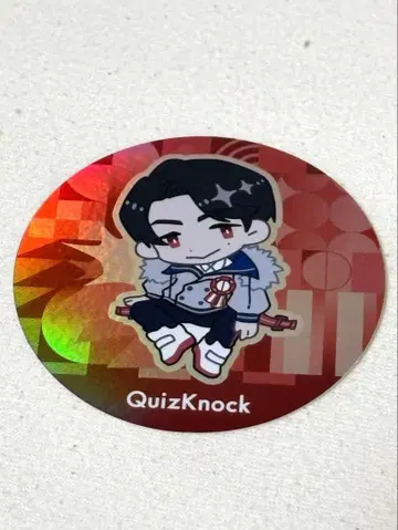 QuizKnock TDC 2025 홀로그램 스티커 이자와 타쿠지