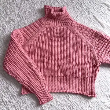 [ 폐점 SALE ] H&M | 에이치앤엠 |  니트 | 핑크