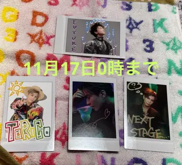 이와타 타카노리 폴라로이드풍 카드 4종 세트