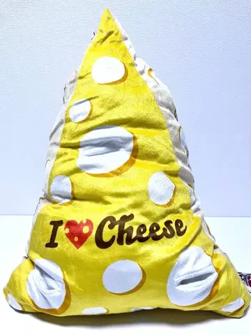 [택 포함 새상품] 톰과 제리 치즈형 쿠션