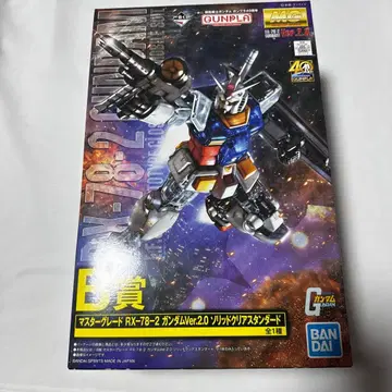 제일복권 B상 MG 마스터 그레이드 RX-78-2 솔리드 클리어