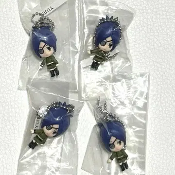 가정교사 히트맨 리본 볼체인 키링 4개 세트