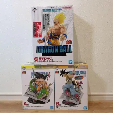 제일복권 드래곤볼 40주년 피규어 A상 B상 세트