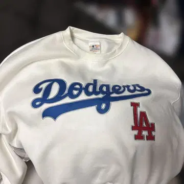 Dodgers 트레이닝복 XL 화이트
