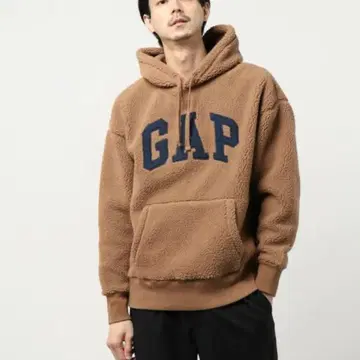 GAP 보아 후드티 L 사이즈 브라운