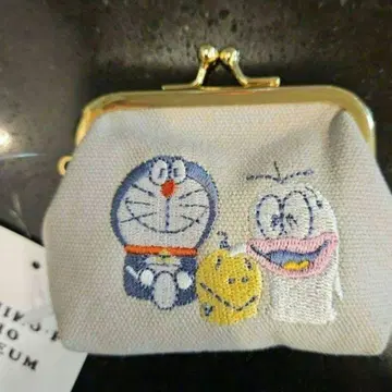 도라에몽 후지코 후지오 뮤지엄 가마구치 지갑 동전 지갑 소품함