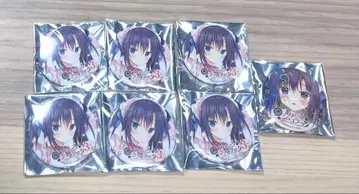 아마이로 쇼콜라타 3 콜라보 카페 캔뱃지 마이바 나나 7점