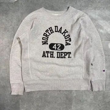 Champion 리버스 위브 복각 스태인드 3단 그레이 L 사이즈