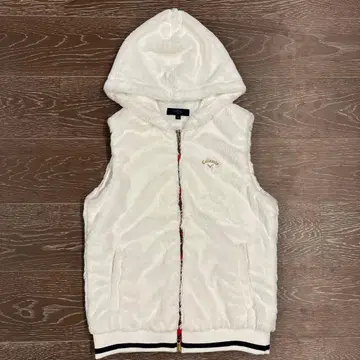 Callaway 후드 부착 퍼 베스트