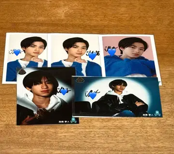 EBiDAN OSAKA 타카하시 유메토 브로마이드 친필 사인