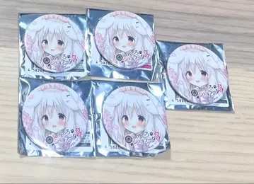 아마이로 쇼콜라타 3 콜라보 카페 캔뱃지 미소노 이치카 5개