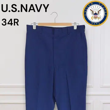 US NAVY 유틸리티 트라우저 34R 미 해군 워크 팬츠