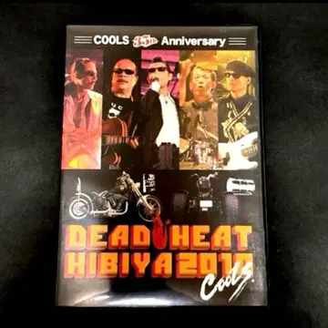 COOLS 쿨스 35주년 기념 데드 히트 히비야 2010 DVD 로큰롤