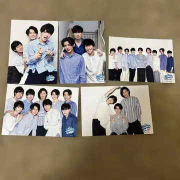 Snow Man 공식 사진 5장 세트