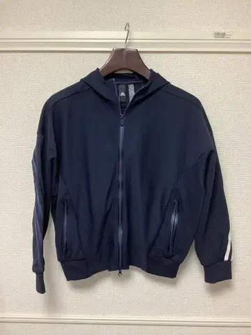 아디다스 에어로레디 맨투맨 풀 집업 후드티 IXK67 여성용