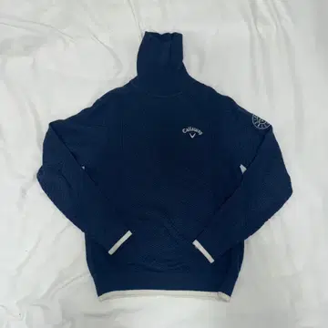 [ 새상품급 ] Callaway 캘러웨이 네이비 하이넥 니트 M